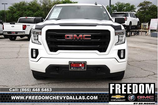 Summit White 2020 GMC Sierra 1500 Elevation