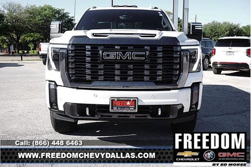 White Frost Tricoat 2024 GMC Sierra 2500 Denali