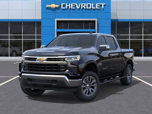 Black 2026 Chevrolet Silverado 1500 1LT