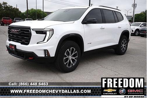 Summit White 2026 GMC Acadia AWD AT4