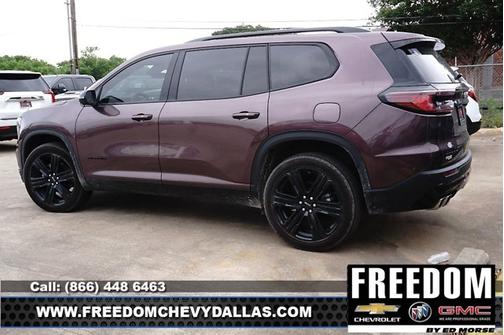 Crystal Metallic 2025 GMC Acadia FWD Elevation