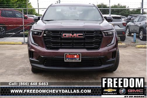 Crystal Metallic 2025 GMC Acadia FWD Elevation
