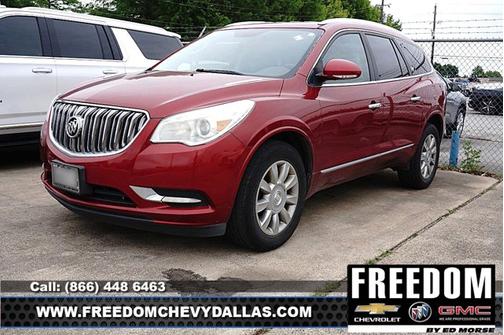 Crystal Red Tintcoat 2014 Buick Enclave Leather