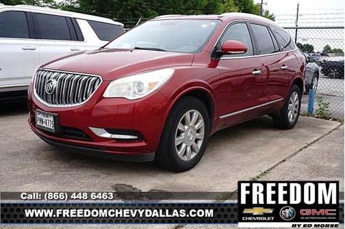 Crystal Red Tintcoat 2014 Buick Enclave Leather