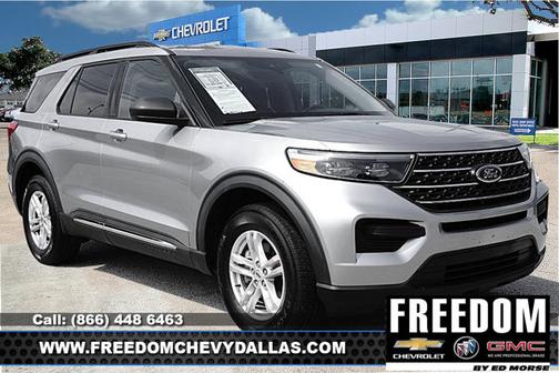 Silver Metallic 2023 Ford Explorer XLT