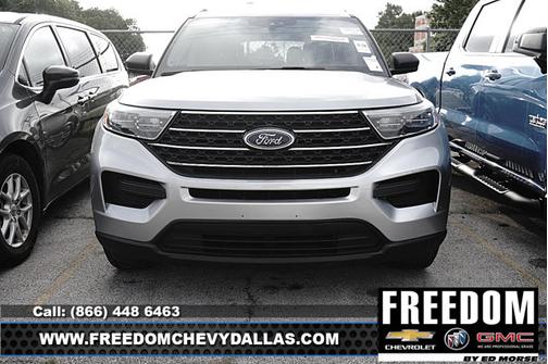 Silver Metallic 2023 Ford Explorer XLT