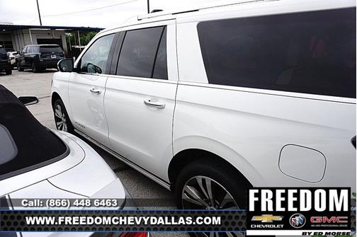 White Metallic 2020 Ford Expedition Max Platinum
