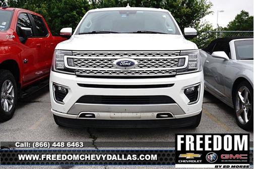 White Metallic 2020 Ford Expedition Max Platinum