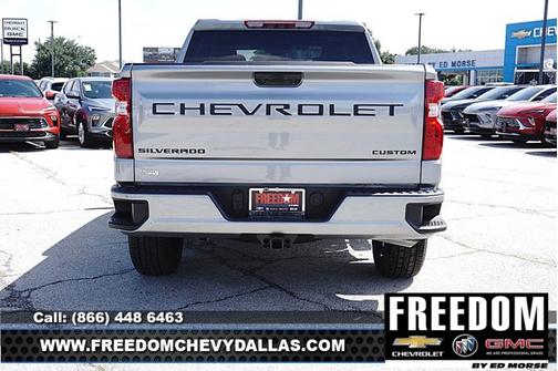 Sterling Gray Metallic 2026 Chevrolet Silverado 1500 Custom