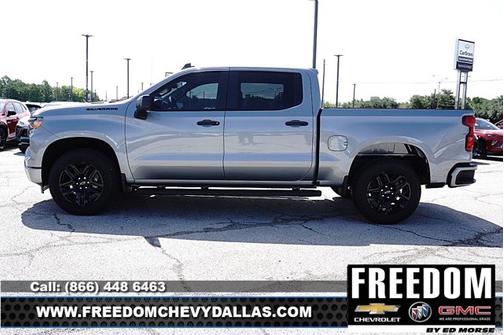 Sterling Gray Metallic 2026 Chevrolet Silverado 1500 Custom