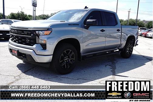 Sterling Gray Metallic 2026 Chevrolet Silverado 1500 Custom