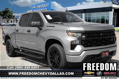 Sterling Gray Metallic 2026 Chevrolet Silverado 1500 Custom