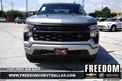 Sterling Gray Metallic 2026 Chevrolet Silverado 1500 Custom