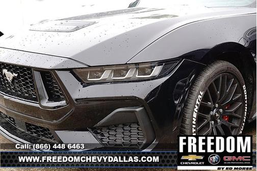 Shadow Black 2024 Ford Mustang GT Premium