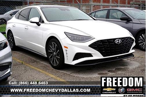 Serenity White 2023 Hyundai SONATA Limited