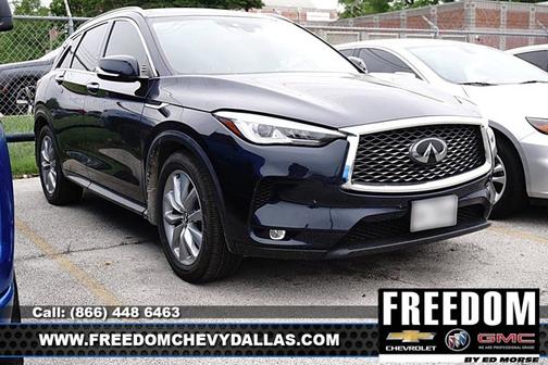 Hermosa Blue 2021 INFINITI QX50 LUXE