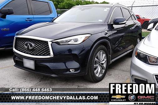 Hermosa Blue 2021 INFINITI QX50 LUXE