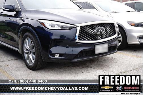 Hermosa Blue 2021 INFINITI QX50 LUXE