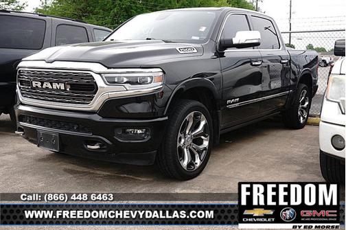 Diamond Black Crystal Pearlcoat 2019 RAM 1500 Limited