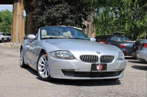 Titanium Silver Metallic 2006 BMW Z4 3.0si Roadster