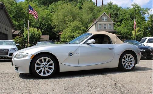 Titanium Silver Metallic 2006 BMW Z4 3.0si Roadster