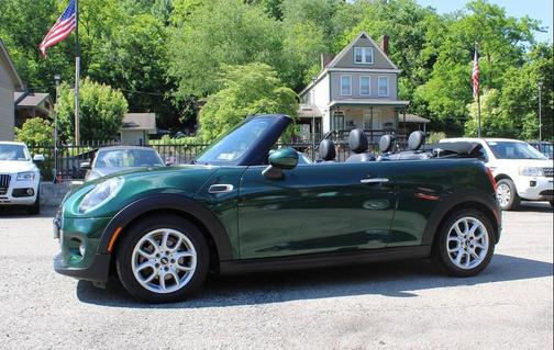 British Racing Green Metallic 2019 MINI Convertible Cooper