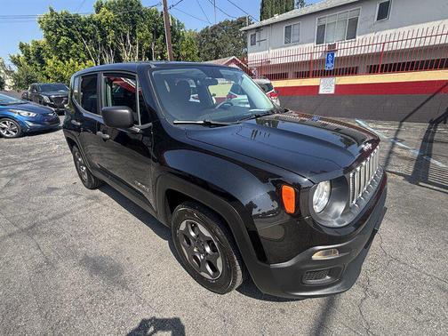 Black 2016 Jeep Renegade Sport