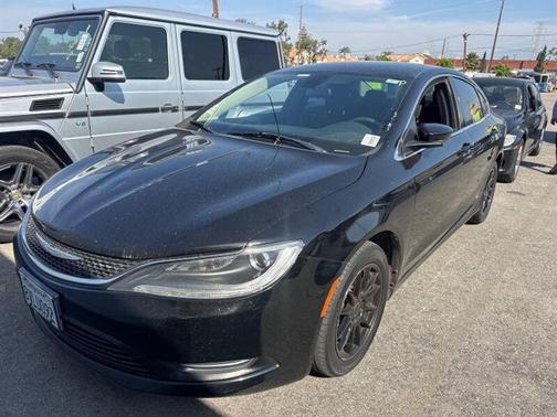 Gloss Black 2015 Chrysler 200 LX