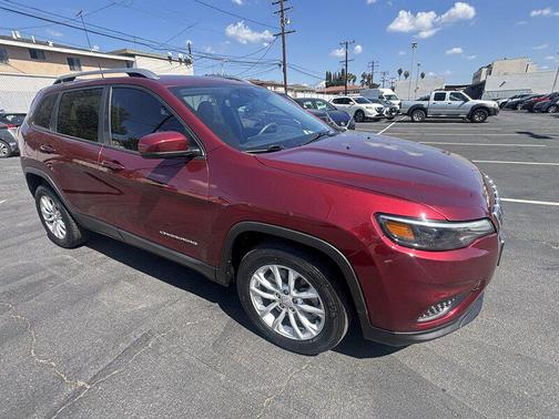 Velvet Red Pearlcoat 2021 Jeep Cherokee Latitude