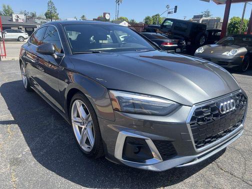Gray 2021 Audi A5 Sportback 45 S Line Premium