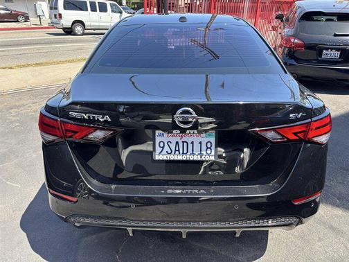 Super Black 2022 Nissan Sentra SV