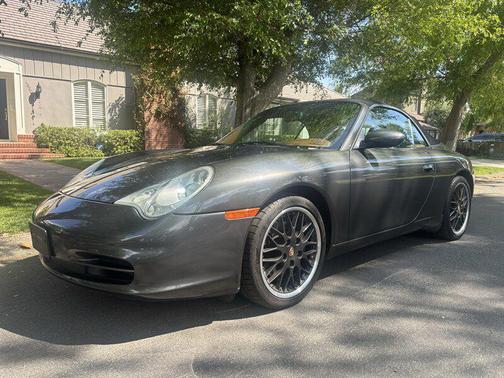 Gray 2003 Porsche 911 911 Carrera Cabriolet