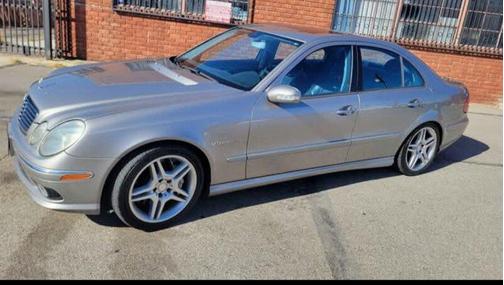Tan 2004 Mercedes-Benz E-Class E 55 AMG