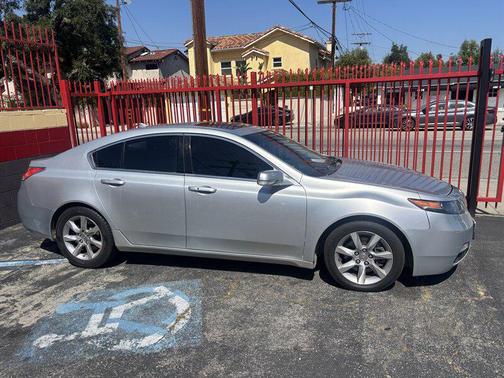 Graphite Luster Metallic 2012 Acura TL Technology