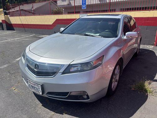Graphite Luster Metallic 2012 Acura TL Technology