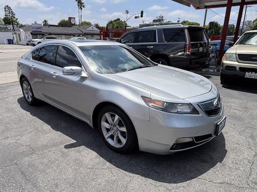 Graphite Luster Metallic 2012 Acura TL Technology