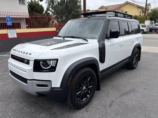 White 2023 Land Rover Defender 130 S