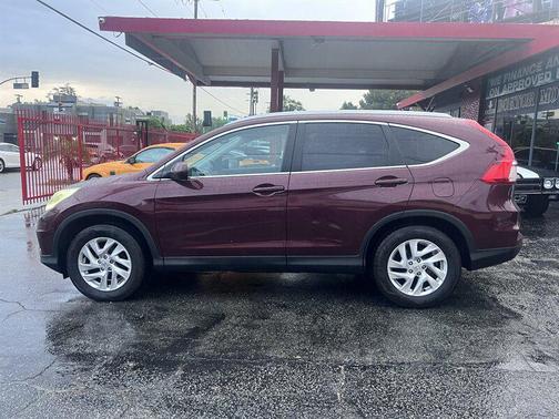 Burgundy 2016 Honda CR-V EX-L