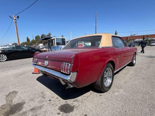 Burgundy 1966 Ford Mustang Base