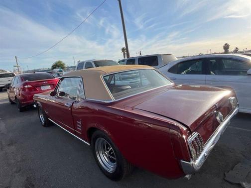Burgundy 1966 Ford Mustang Base