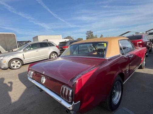 Burgundy 1966 Ford Mustang Base