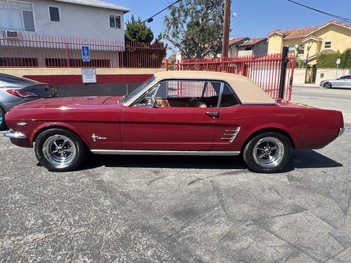 Burgundy 1966 Ford Mustang Base