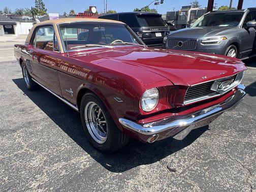 Burgundy 1966 Ford Mustang Base