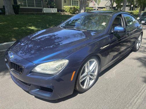 Deep Sea Blue Metallic 2015 BMW 640 Gran Coupe 640i Gran Coupe