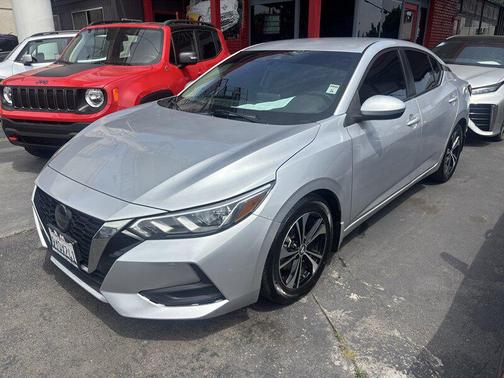 Brilliant Silver Metallic 2021 Nissan Sentra SV