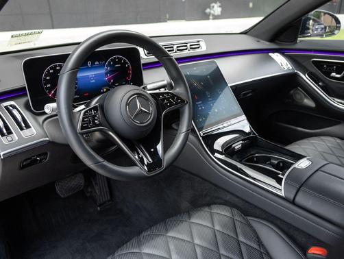 Black 2025 Mercedes-Benz S-Class S 580 4MATIC