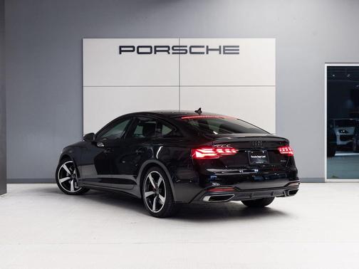 Mythos Black Metallic 2022 Audi A5 Sportback 45 S Line Premium Plus