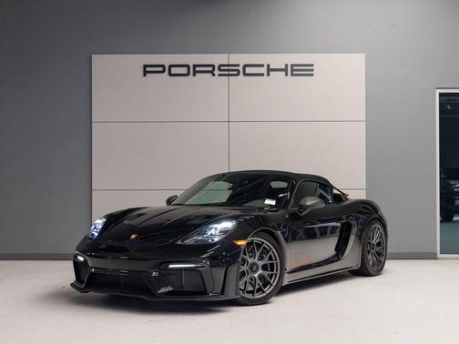 Black 2025 Porsche 718 Spyder RS