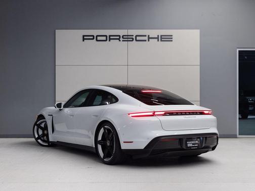 White 2020 Porsche Taycan 4S