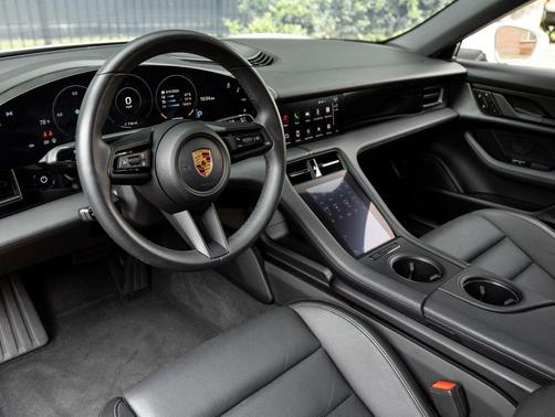 White 2020 Porsche Taycan 4S